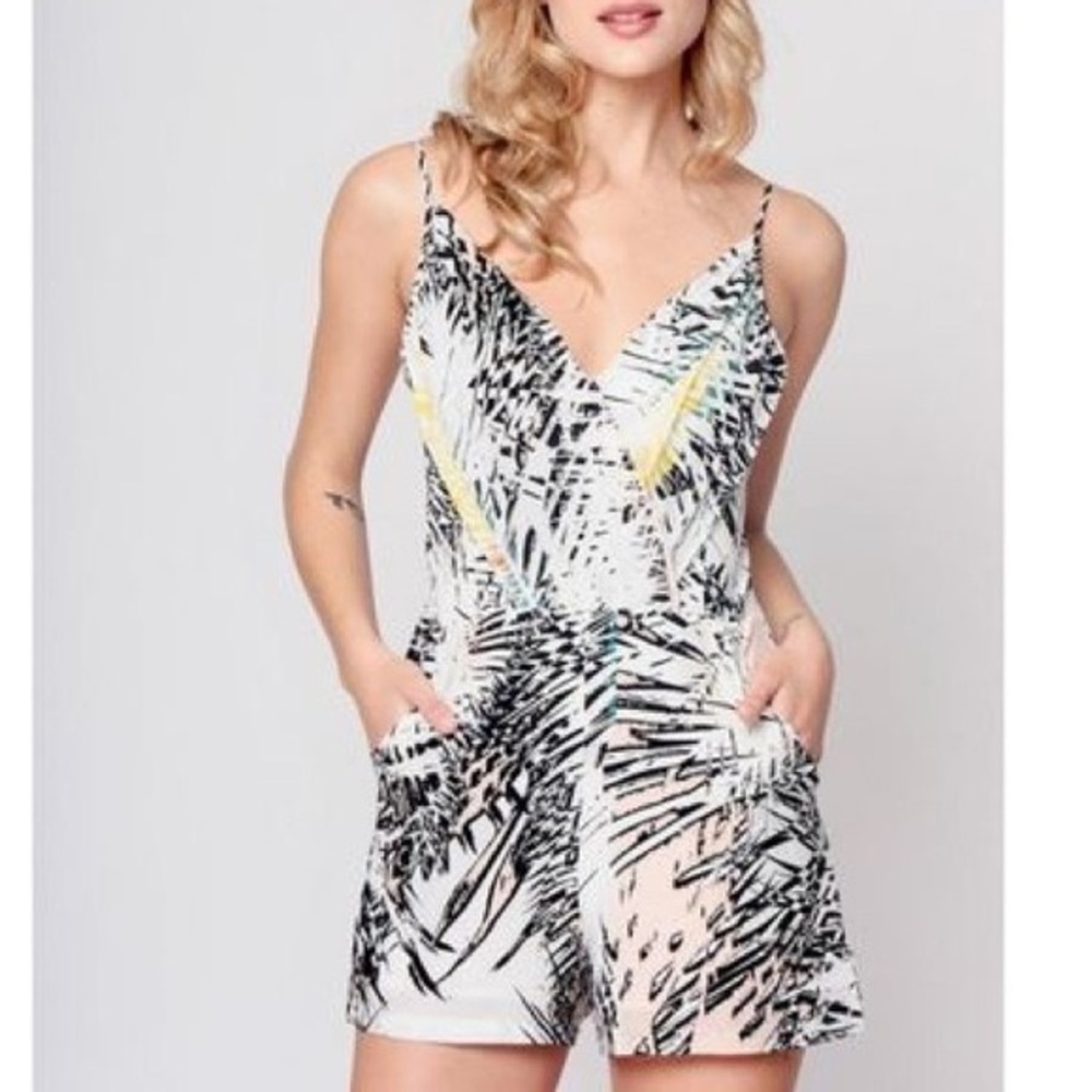 Yumi Kim BNWT Silk Romper Sz M